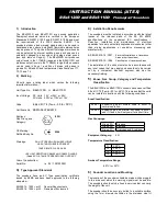 Preview for 3 page of ABLE BEXS110D Installation & Maintenance Instructions Manual