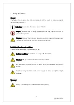 Preview for 3 page of ABLE Cultisir Operating Instructions Manual