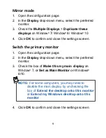 Preview for 11 page of Ableconn DP2HD4K0A User Manual