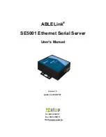 Preview for 1 page of ABLELink ABLELink SE5001 User Manual