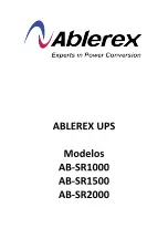 Preview for 16 page of Ablerex AB-SR1000 Manual