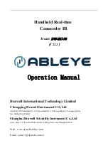 Preview for 1 page of ABLEYE DW-HC-70 Operation Manual