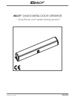 Abloy DA430 Installation And Commissioning Manual preview