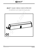 Preview for 1 page of Abloy DA460 Installation And Commissioning Manual