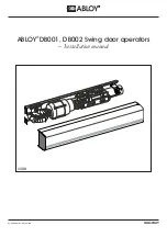 Предварительный просмотр 1 страницы Abloy DB001 Installation Manual