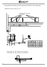 Предварительный просмотр 10 страницы Abloy DB001 Installation Manual