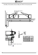 Preview for 12 page of Abloy DB001 Installation Manual