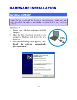 Preview for 8 page of Abocom 802.11b/g Wireless LAN USB 2.0 Module... User Manual