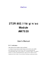 Abocom AM7520 User Manual preview