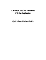 Preview for 1 page of Abocom FE2000 Quick Installation Manual