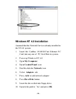 Preview for 19 page of Abocom FE2000 Quick Installation Manual