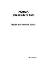 Preview for 1 page of Abocom FM560MX Quick Installation Manual