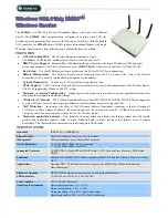 Preview for 1 page of Abocom FSM610 Specification Sheet