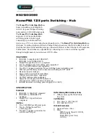 Preview for 1 page of Abocom HS2080 Specification