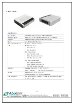 Preview for 2 page of Abocom PLS485 Specification Sheet