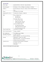 Preview for 2 page of Abocom PLS485PE Specification Sheet