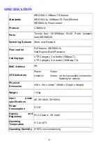 Preview for 6 page of Abocom SW2400M Quick Installation Manual