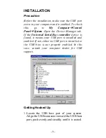 Предварительный просмотр 5 страницы Abocom USB 10/100M  Fast Ethernet UFE1500 Installation Manual