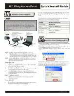 Abocom WAP252 Quick Install Manual preview