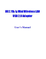 Preview for 1 page of Abocom WUG2700 User Manual