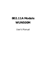 Abocom WUN500M User Manual preview