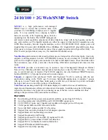 Abocom XP3242 Specification Sheet предпросмотр