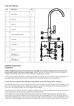 Предварительный просмотр 2 страницы Abode Globe Single Lever AT2146 Manual