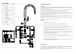 Preview for 2 page of Abode Tubist Single Lever Pull Out AT2131 Manual