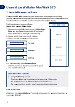 Preview for 8 page of AbodeFit WalkSlim Mini Walk 670 Manual