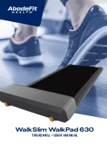 Preview for 1 page of AbodeFit WalkSlim WalkPad 630 User Manual