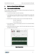 Предварительный просмотр 9 страницы Abov GUI User Manual