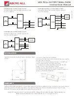 Предварительный просмотр 2 страницы Above All ABWP20LED50DS Instruction Manual