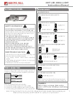 Предварительный просмотр 1 страницы Above All SMT Series Instruction Manual