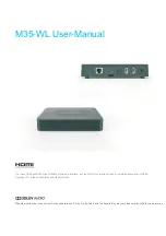 Preview for 1 page of ABOX42 M35-WL User Manual