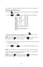 Preview for 21 page of ABQ Industrial Checkline TI-25DLXT Instruction Manual