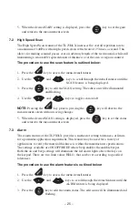 Preview for 26 page of ABQ Industrial Checkline TI-25DLXT Instruction Manual