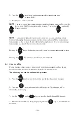 Preview for 34 page of ABQ Industrial Checkline TI-25DLXT Instruction Manual