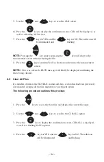 Preview for 35 page of ABQ Industrial Checkline TI-25DLXT Instruction Manual