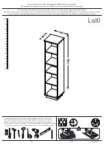 Предварительный просмотр 1 страницы Abra Meble La10 Assembly Instructions Manual