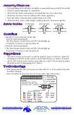 Предварительный просмотр 4 страницы Abra Kit-ABRA-101 Quick Start Manual