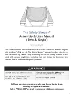 Preview for 1 page of Abram's Nation The Safety Sleeper Assembly & User Manual