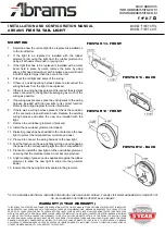 Preview for 2 page of Abrams FIESTA R12 Installation And Configuration Manual