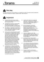 Preview for 3 page of Abrams RUGEYE-X Series Installation And Operation Manual