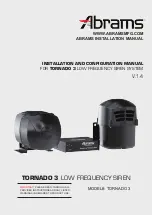 Preview for 1 page of Abrams TORNADO 3 Installation And Configuration Manual