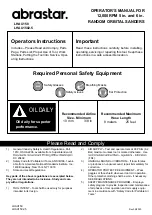 abrastar LHAU150 Operator'S Manual preview