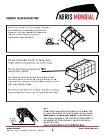 Preview for 6 page of ABRIS MONDIAL SINGLE SLOPE Manual