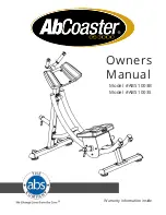 Abs Company AbCoaster CS3000 Owner'S Manual предпросмотр