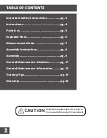 Preview for 2 page of Abs Company Glute Coaster ABS1011 Owner'S Manual