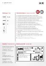 Preview for 2 page of ABS Safety ABS-Lock Falz H Quick Start Quide