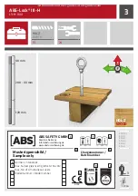 Preview for 3 page of ABS Safety ABS-Lock III-H L3-H Series Installation Manual